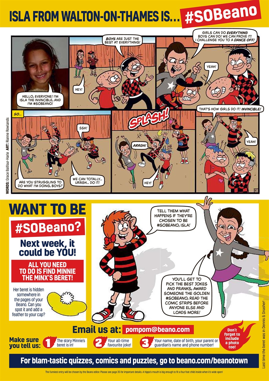 Beano Preview Pages