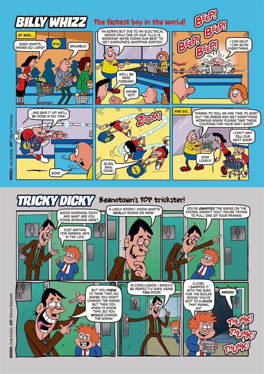 Beano Preview Pages