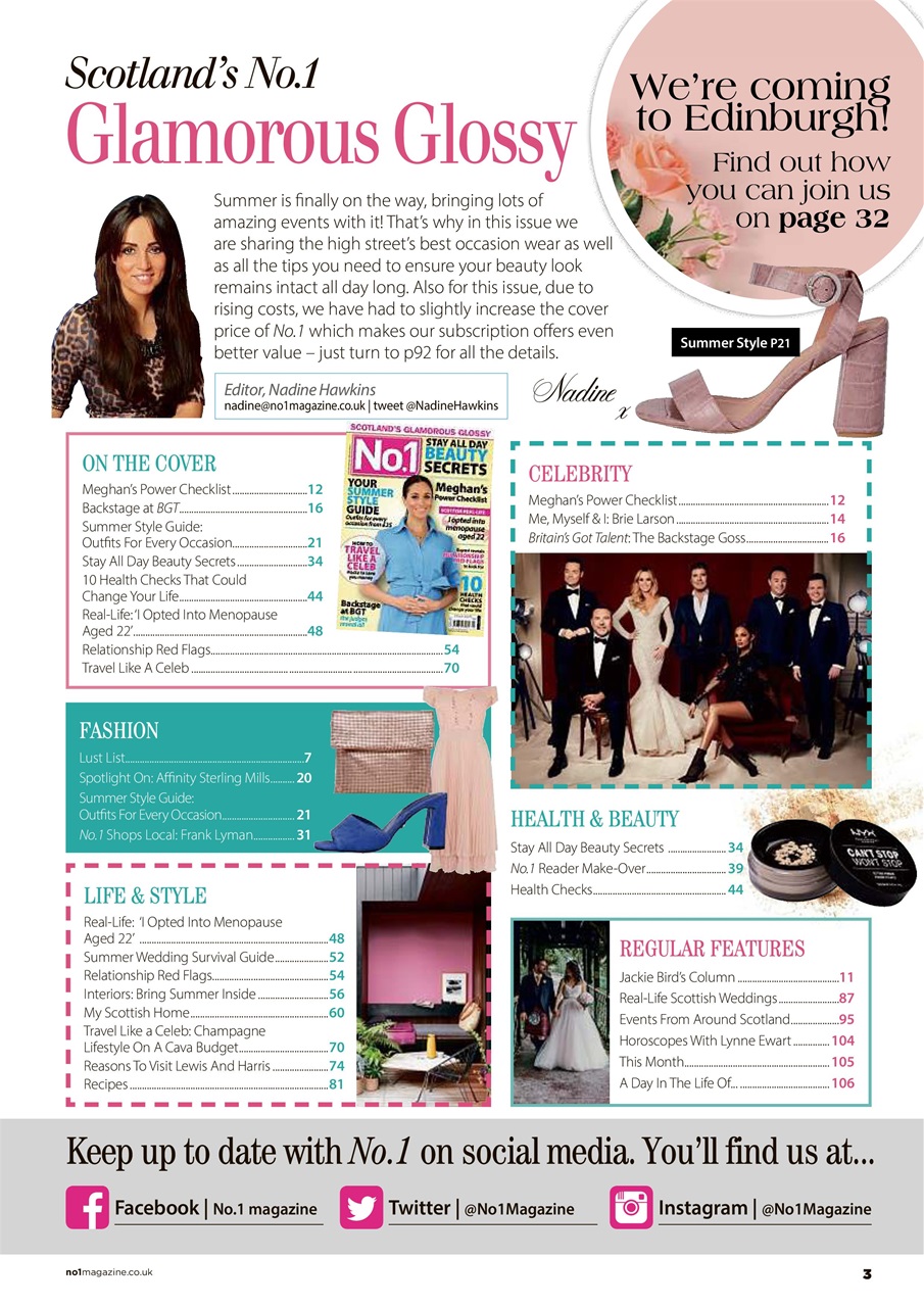 Number 1 Magazine Preview Pages