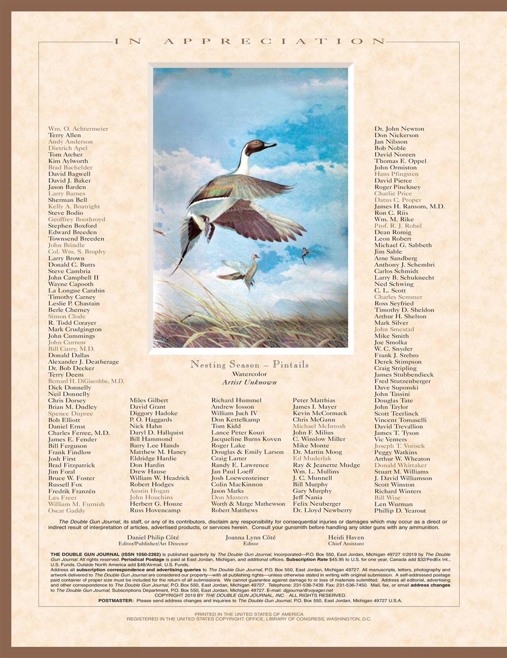 Double Gun Journal Preview Pages