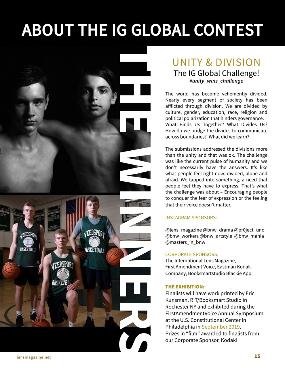 Lens Magazine Preview Pages