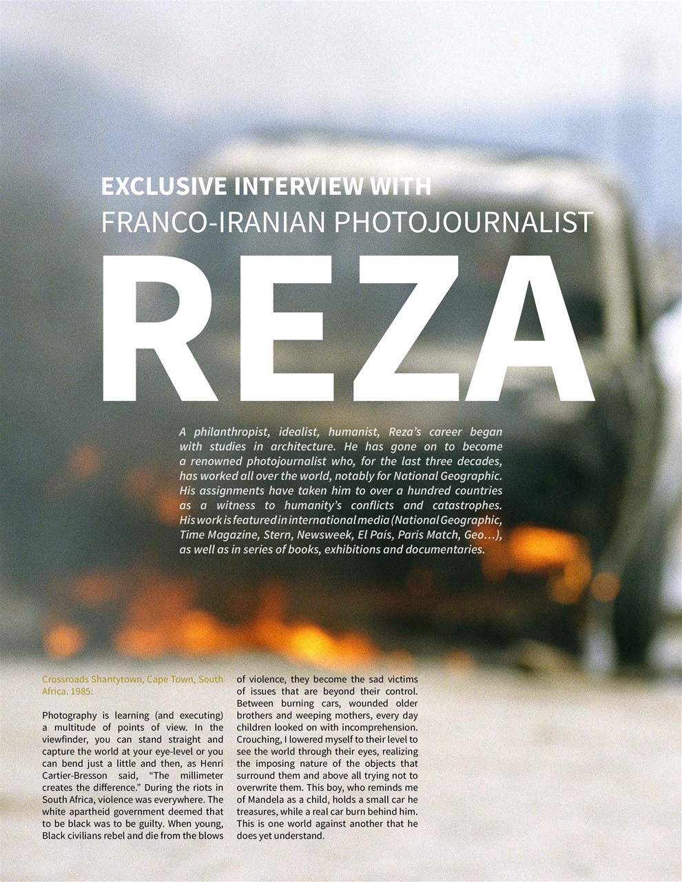 Lens Magazine Preview Pages