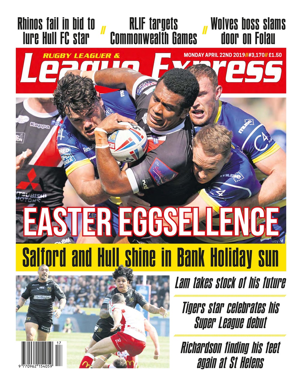 League Express Preview Pages
