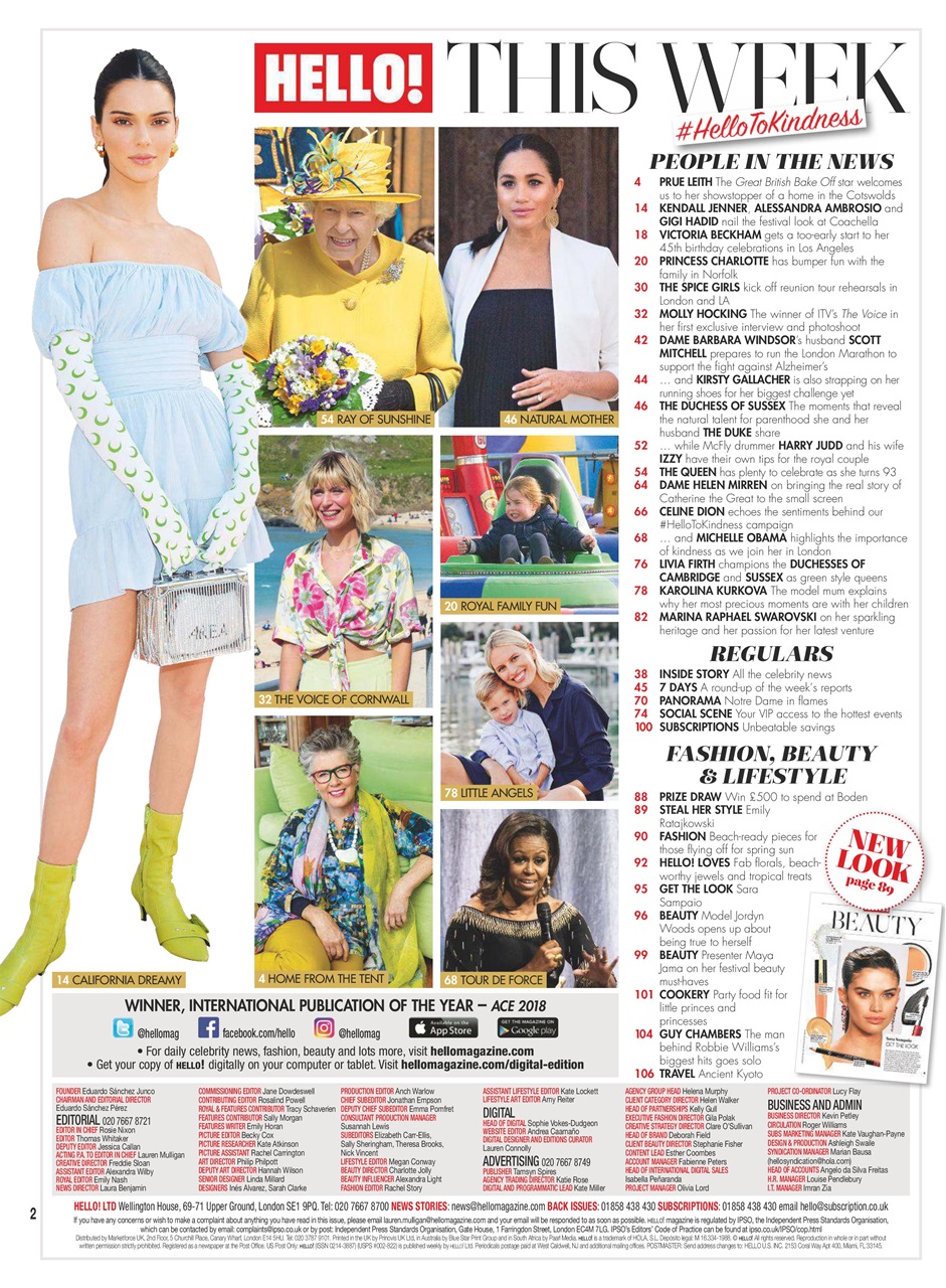 Hello! Magazine Preview Pages