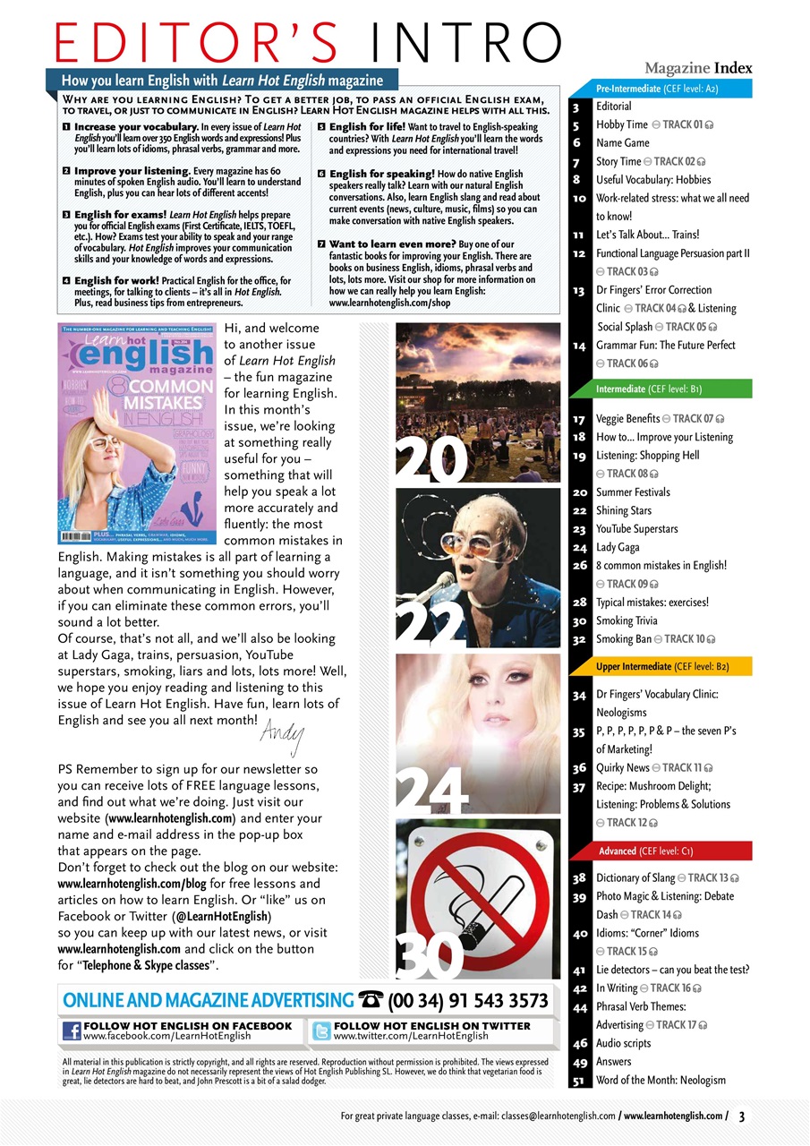 Learn Hot English Preview Pages