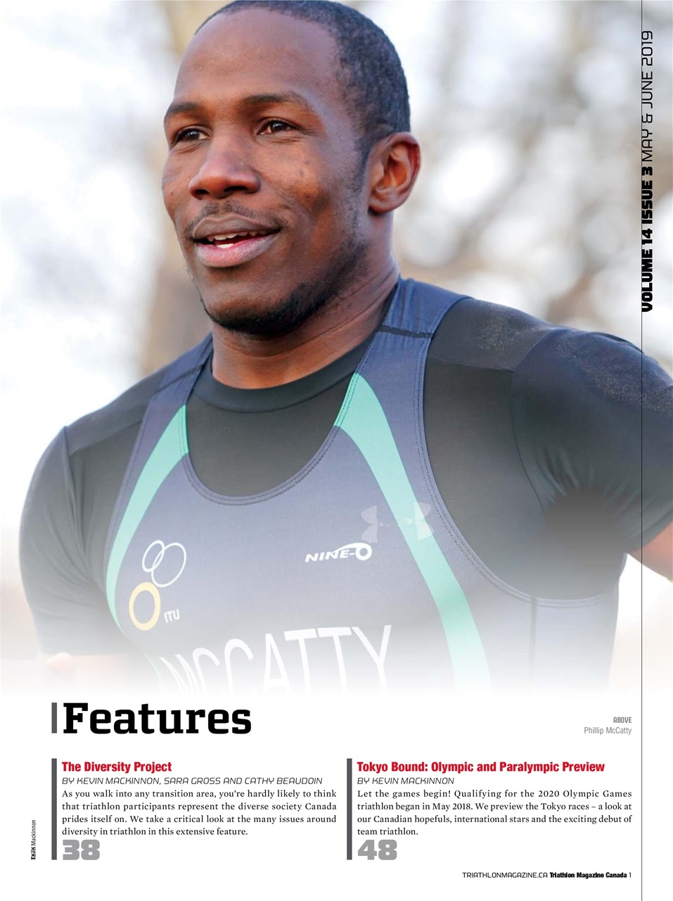 Triathlon Magazine Canada Preview Pages