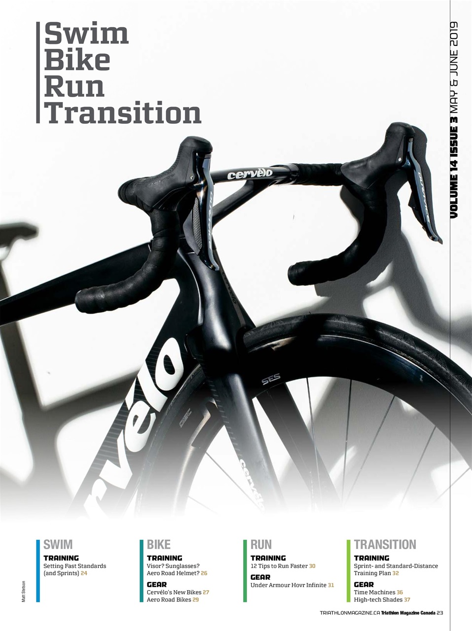 Triathlon Magazine Canada Preview Pages