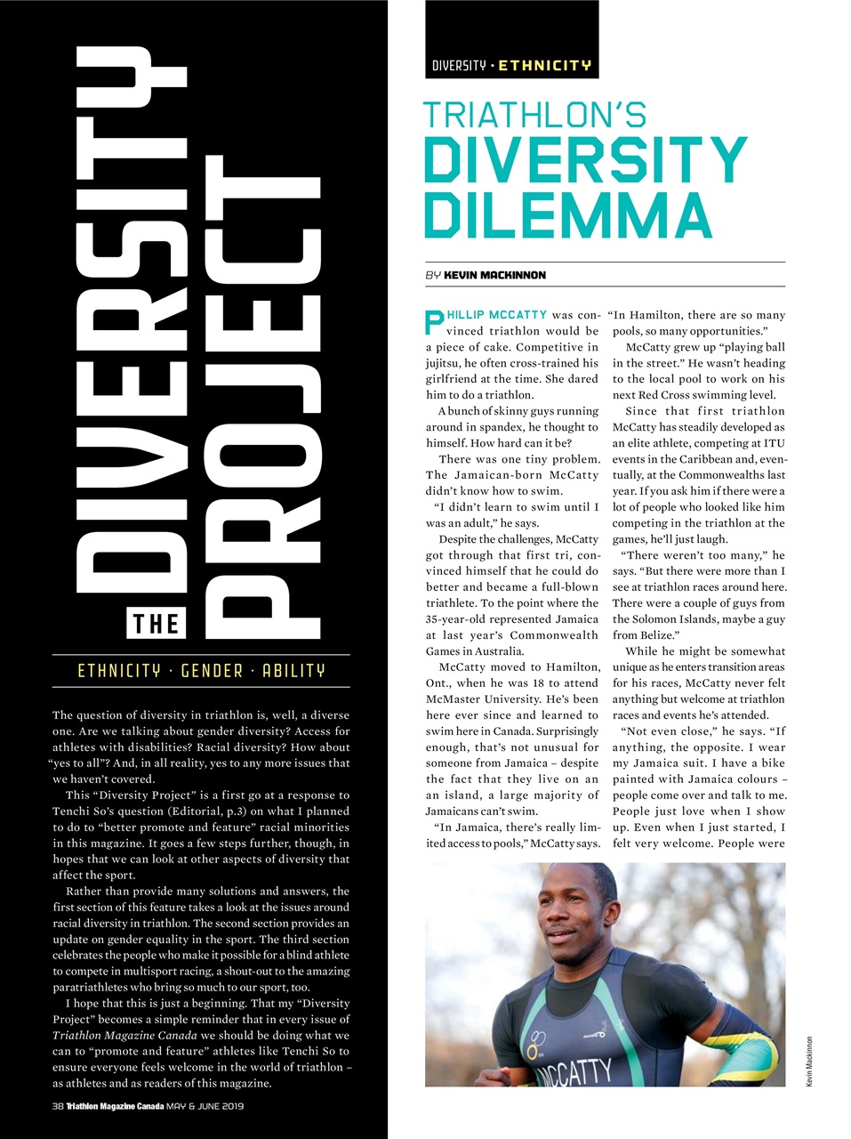 Triathlon Magazine Canada Preview Pages