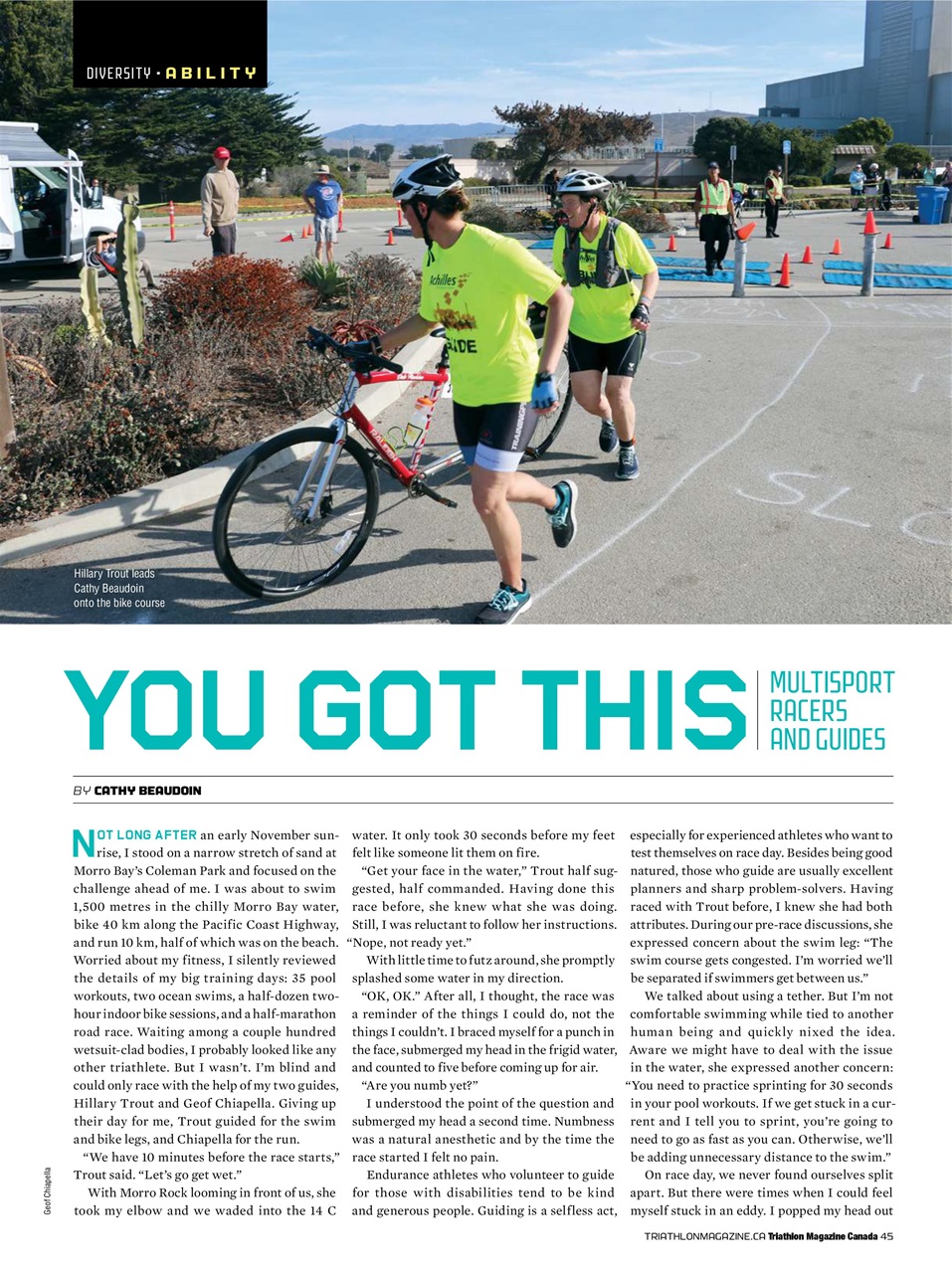 Triathlon Magazine Canada Preview Pages