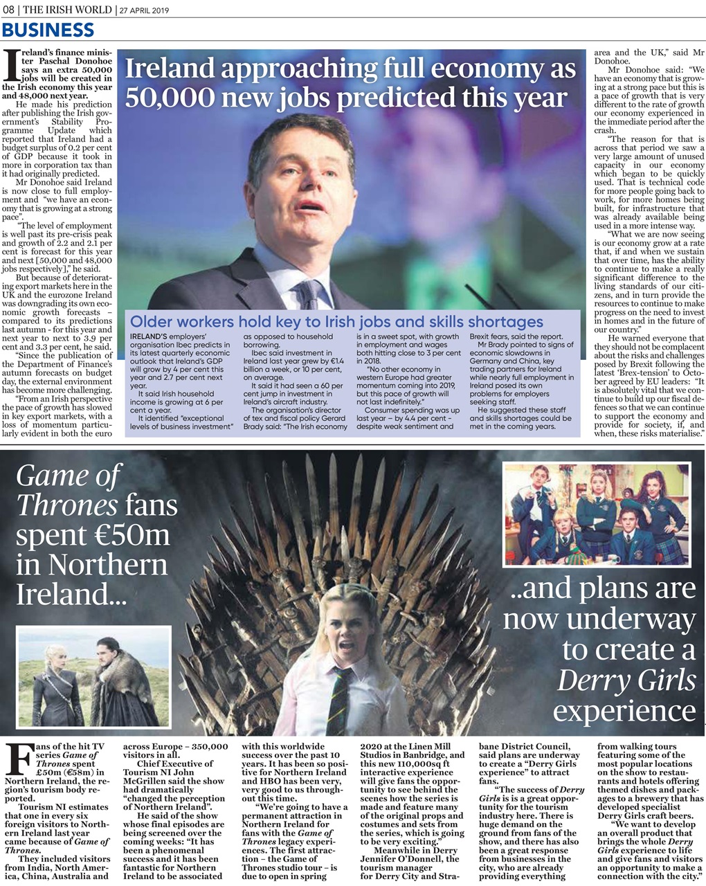 Irish World Preview Pages