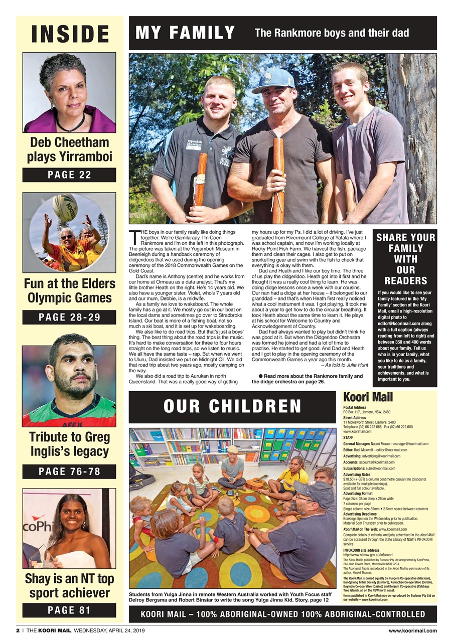 Koori Mail Preview Pages