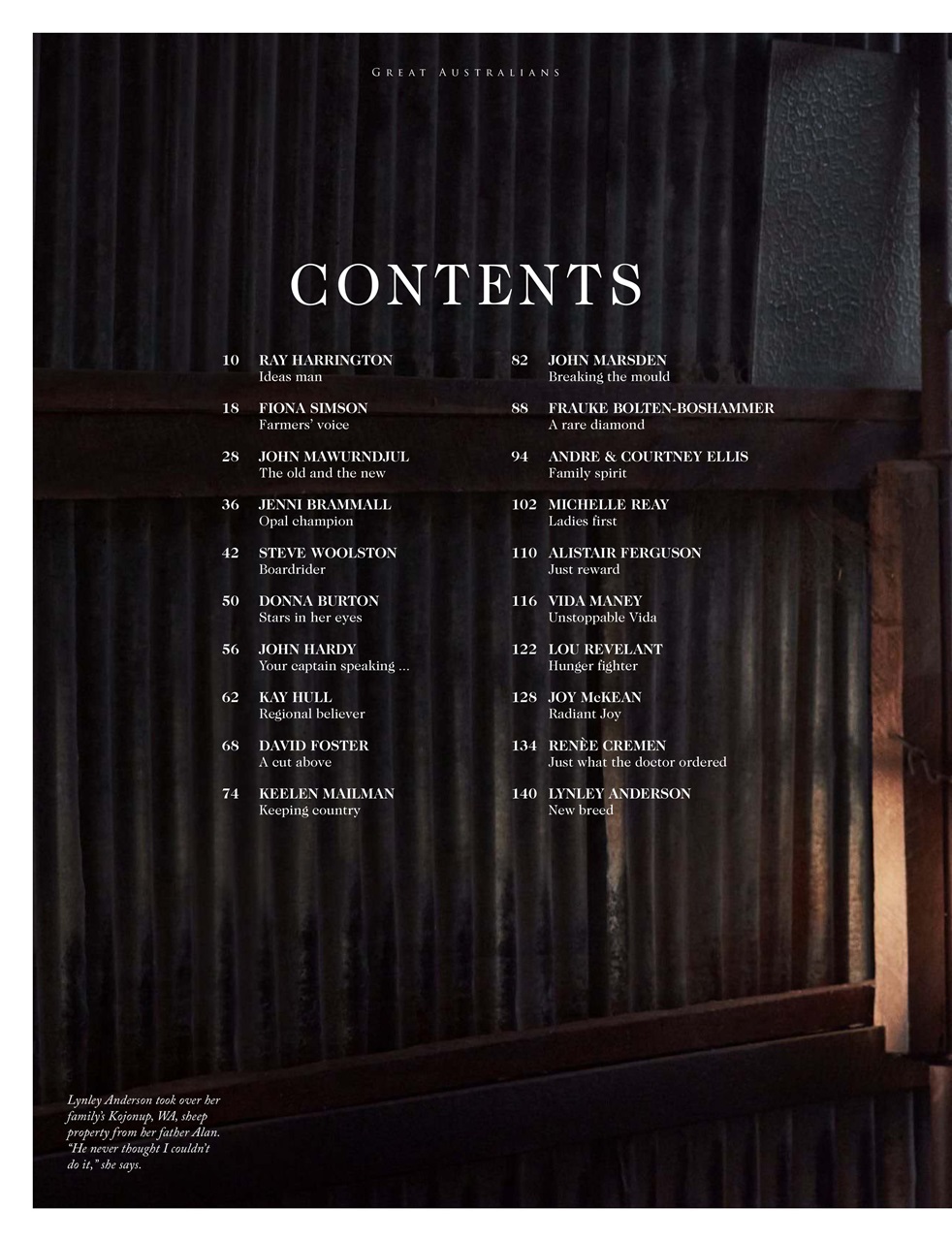 OUTBACK Magazine Preview Pages