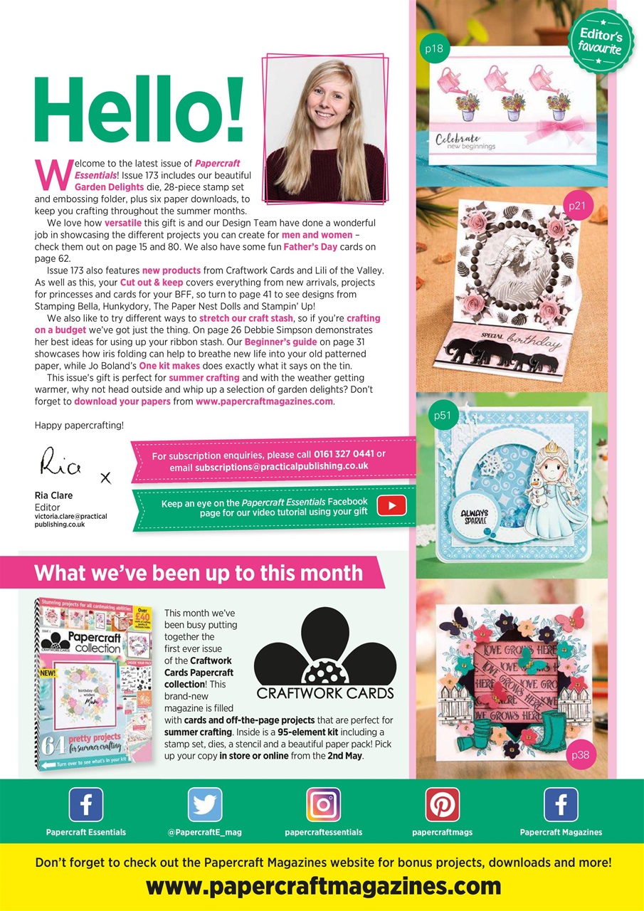 Papercraft Essentials Preview Pages