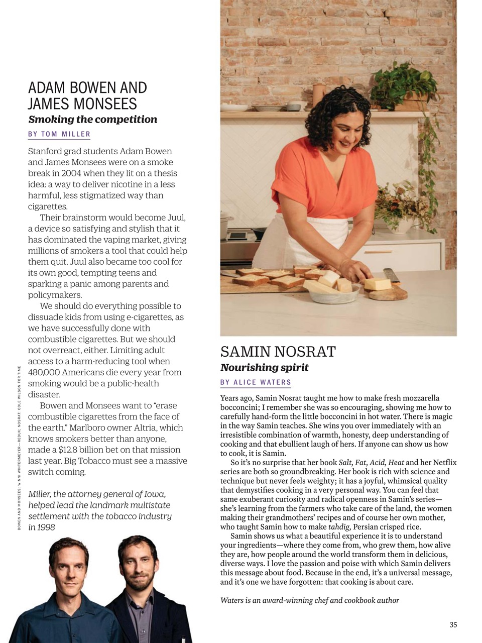 TIME Magazine Europe Preview Pages