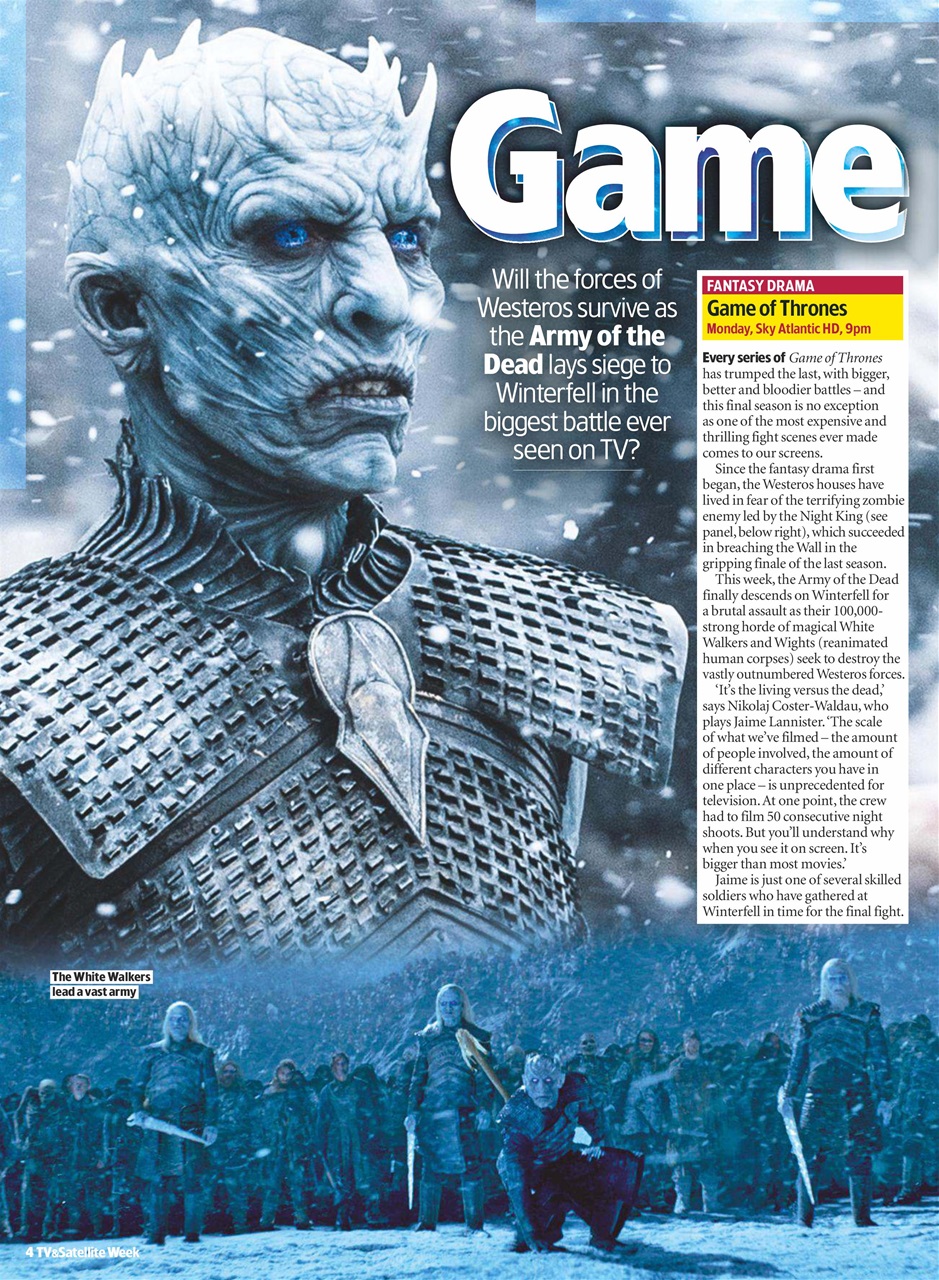 TV & Satellite Week Preview Pages