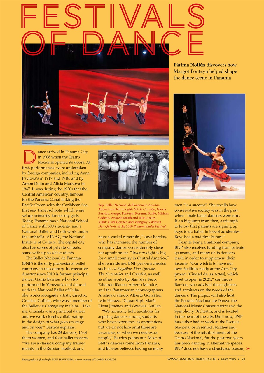 Dancing Times Preview Pages