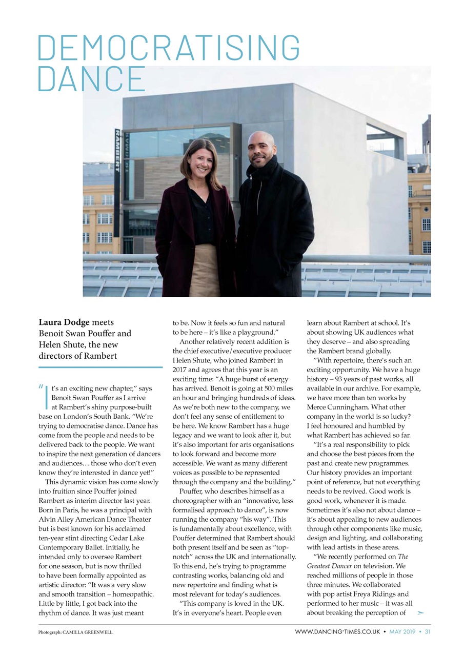 Dancing Times Preview Pages