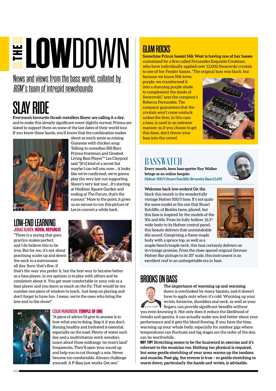 Bass Player UK Preview Pages