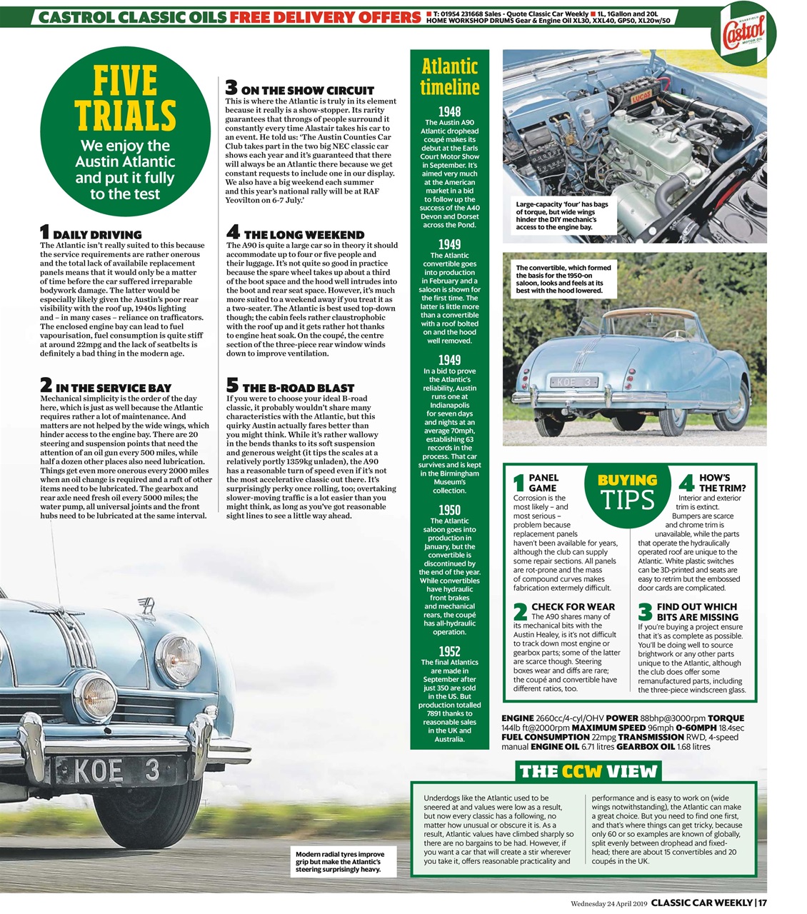 Classic Car Weekly Preview Pages