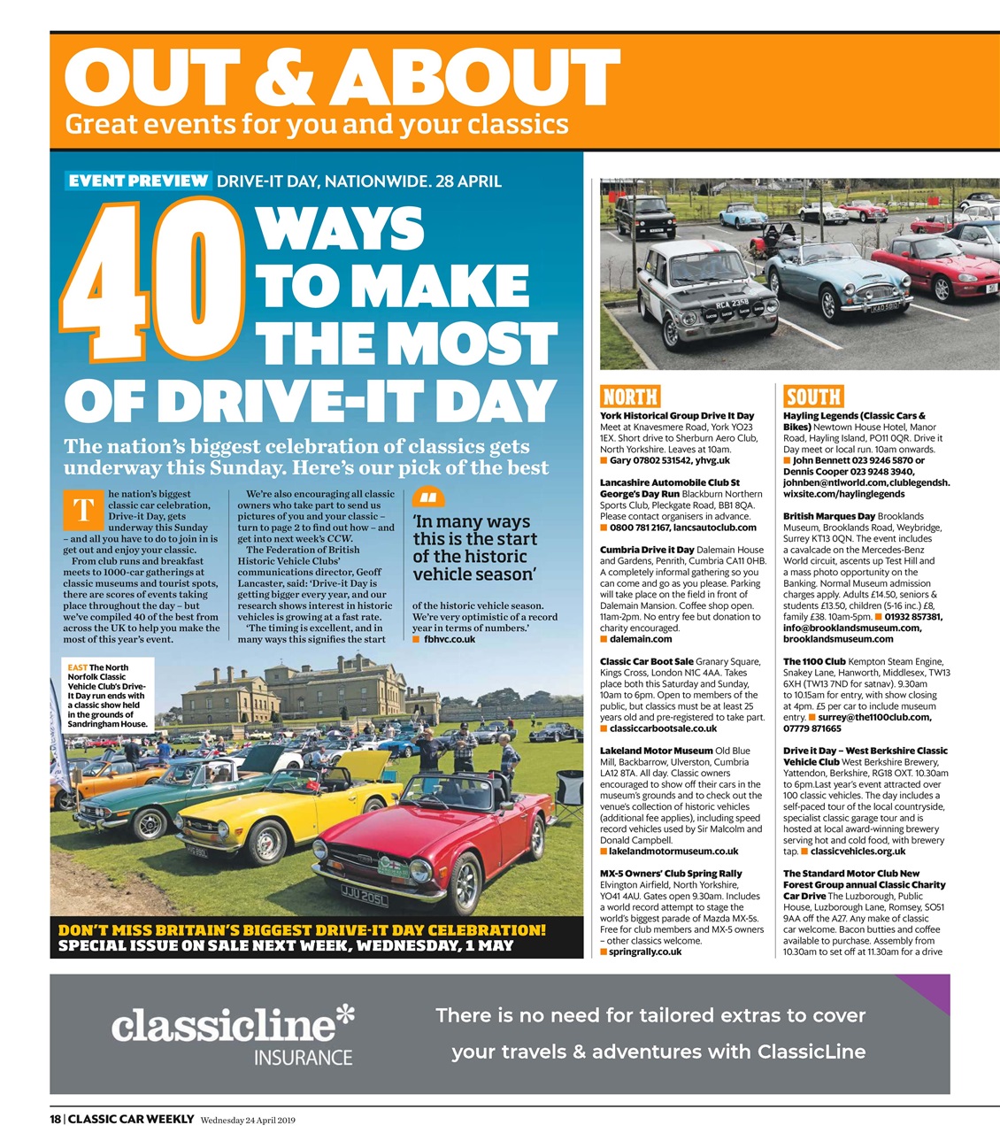Classic Car Weekly Preview Pages