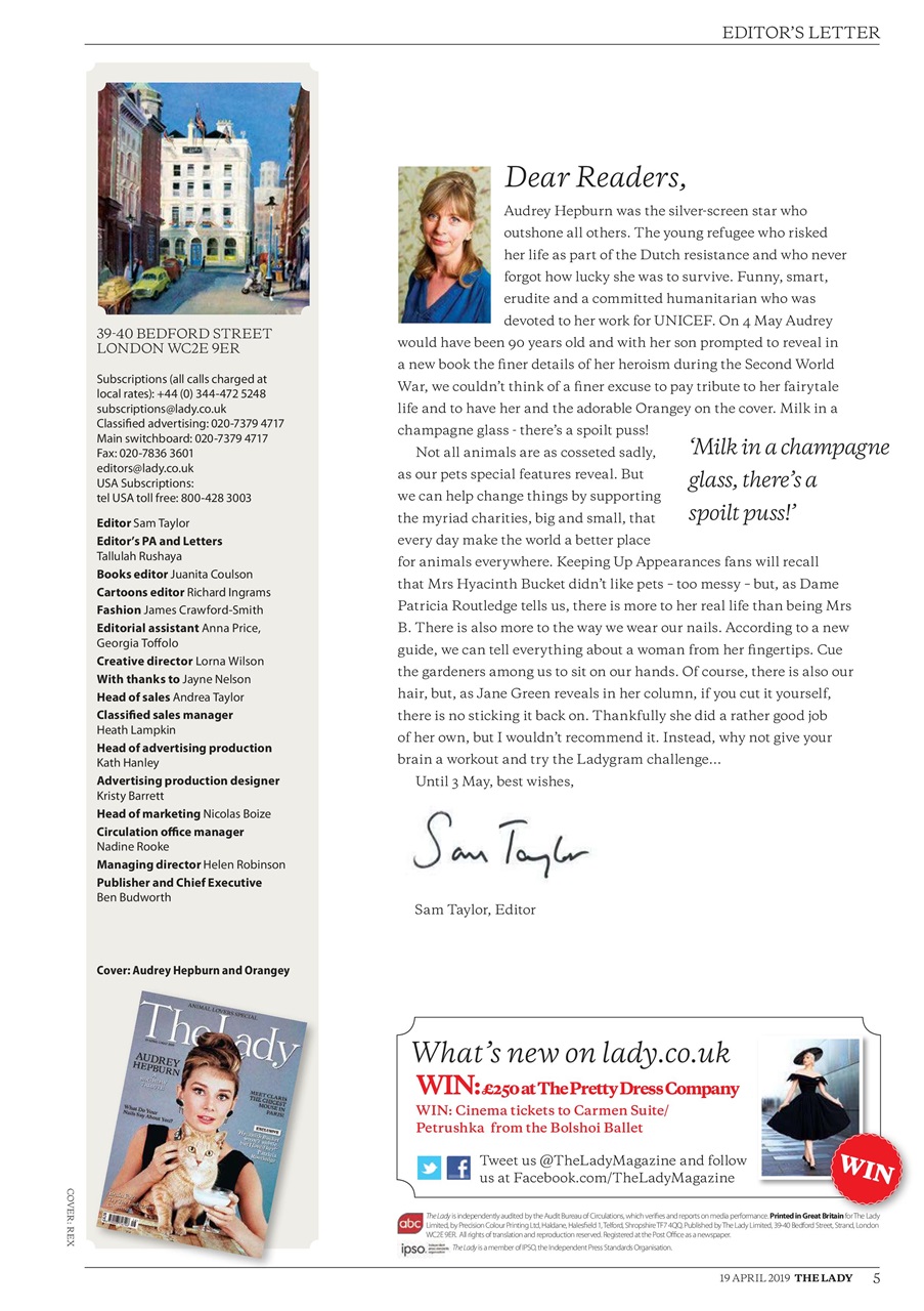 The Lady Preview Pages