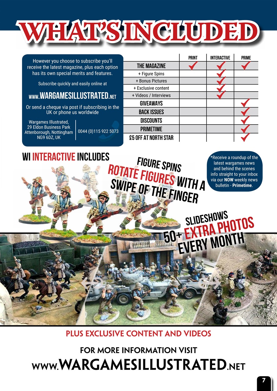 Wargames Illustrated Preview Pages