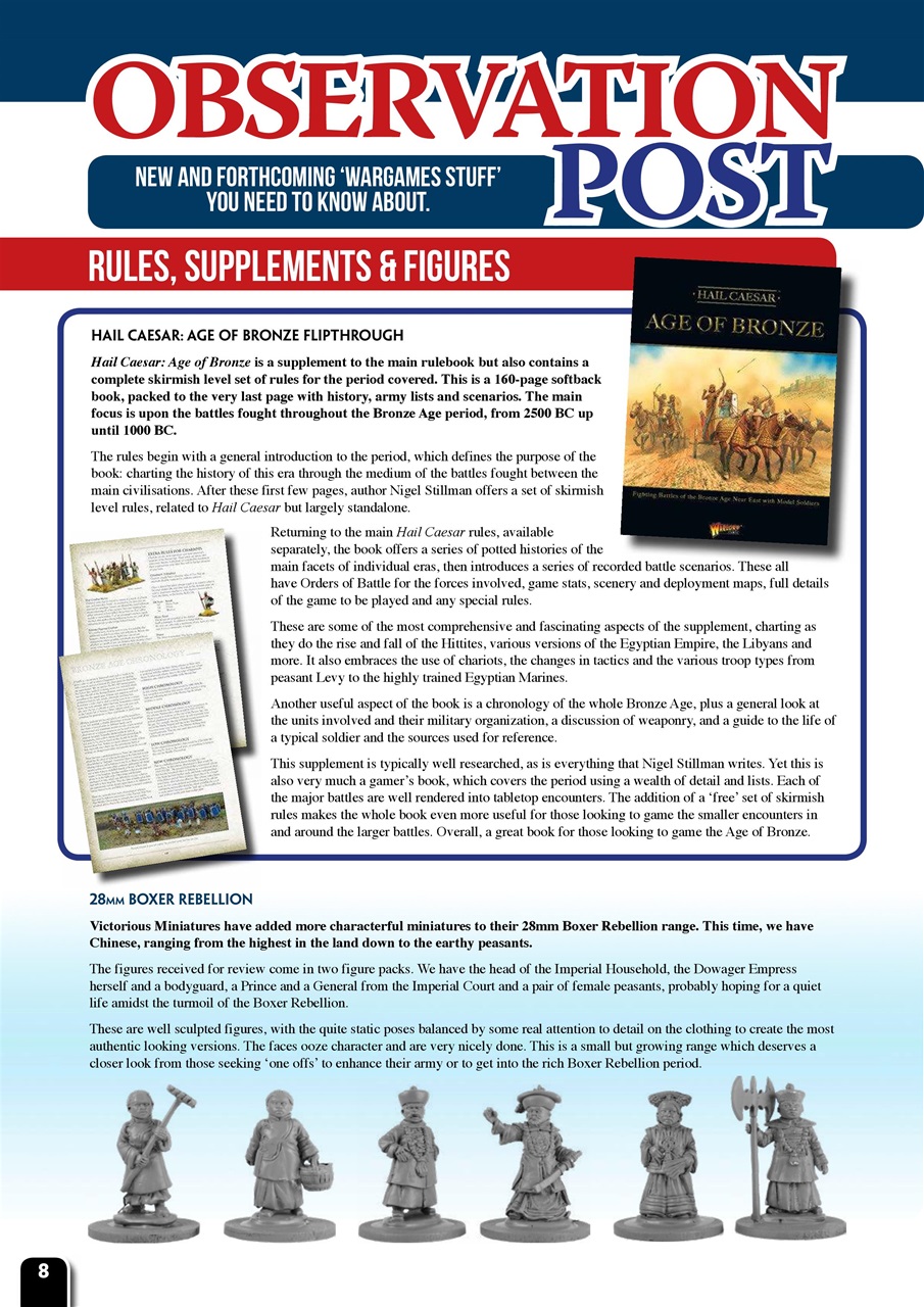 Wargames Illustrated Preview Pages