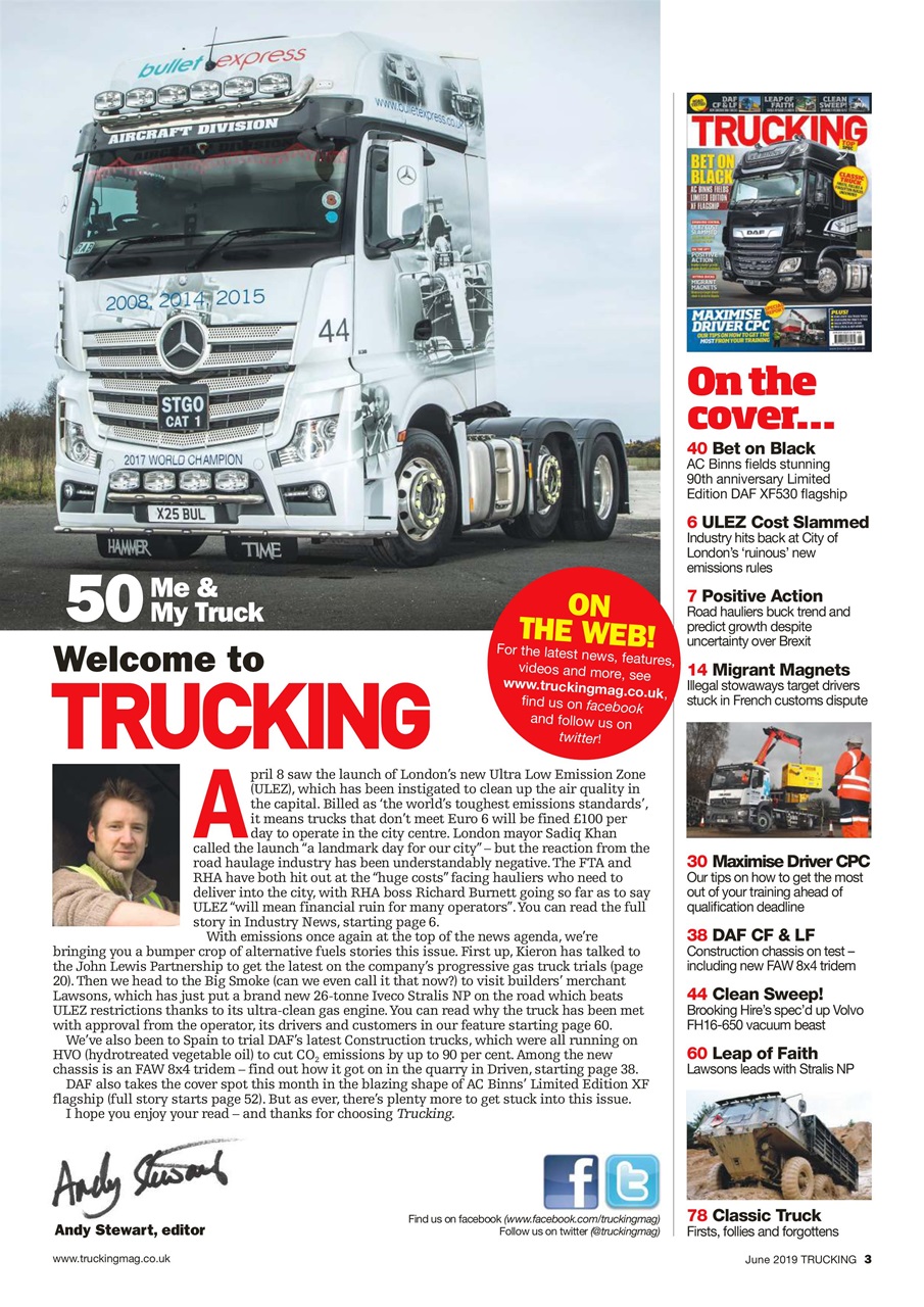 Trucking Magazine Preview Pages