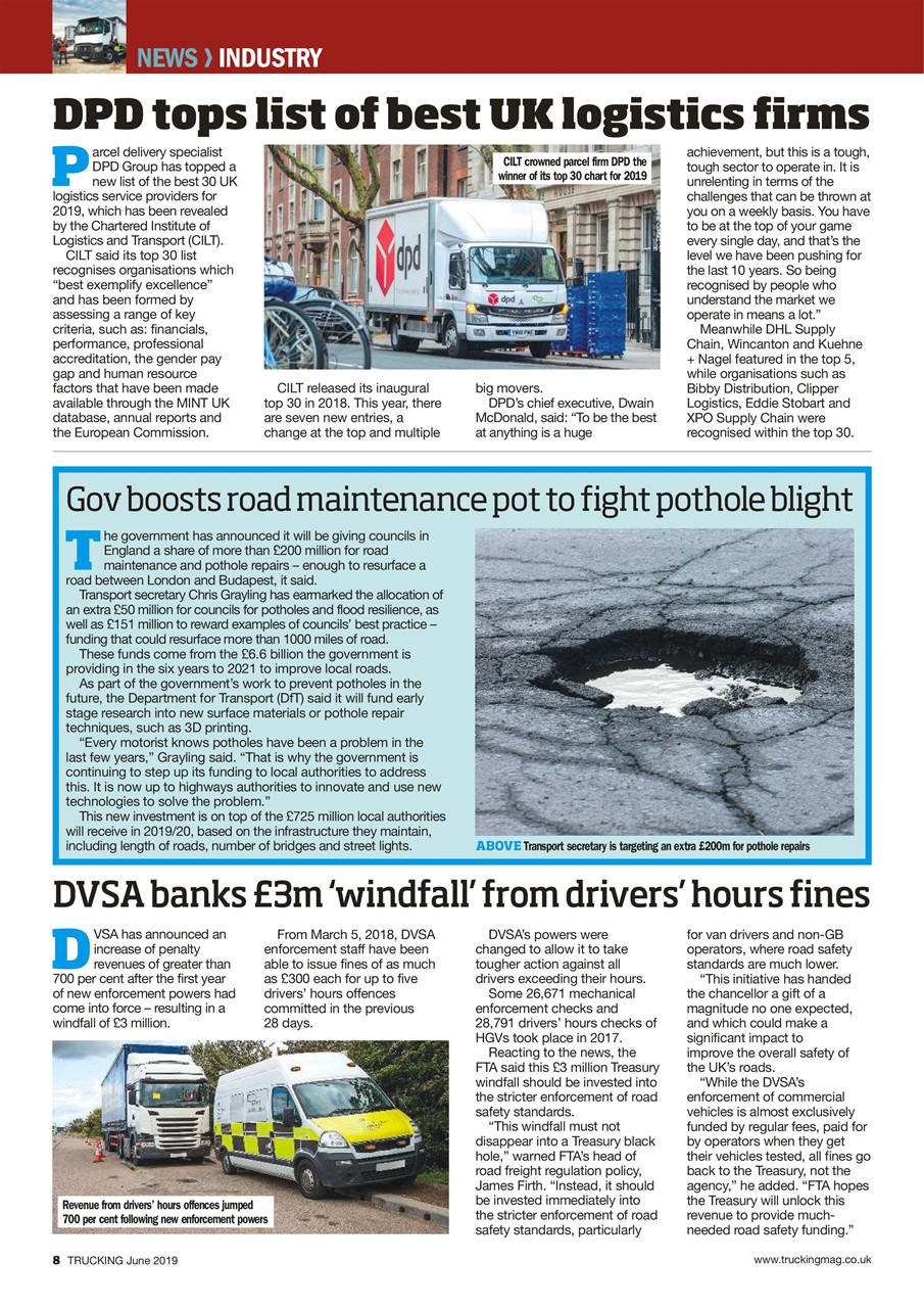 Trucking Magazine Preview Pages