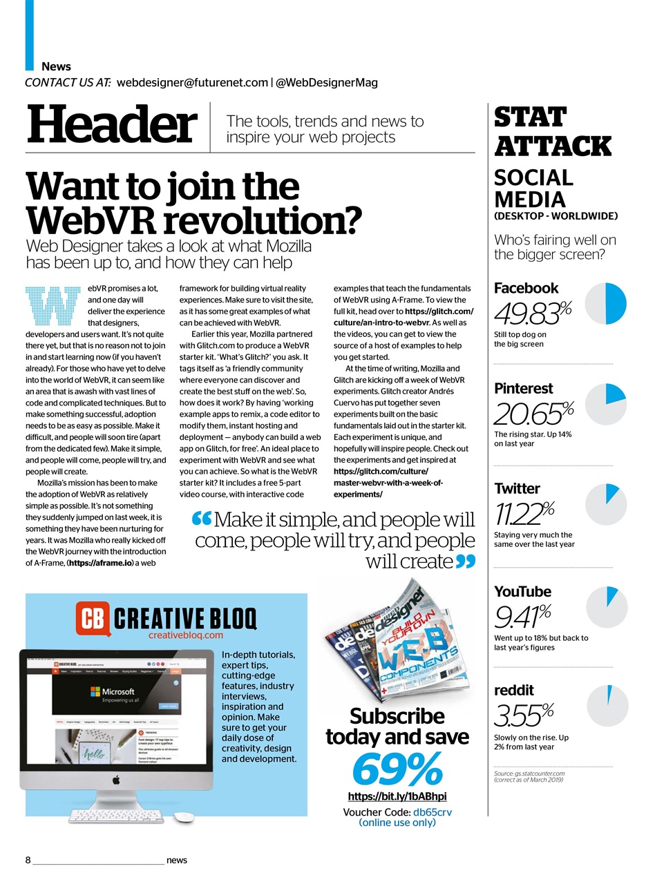 Web Designer Preview Pages