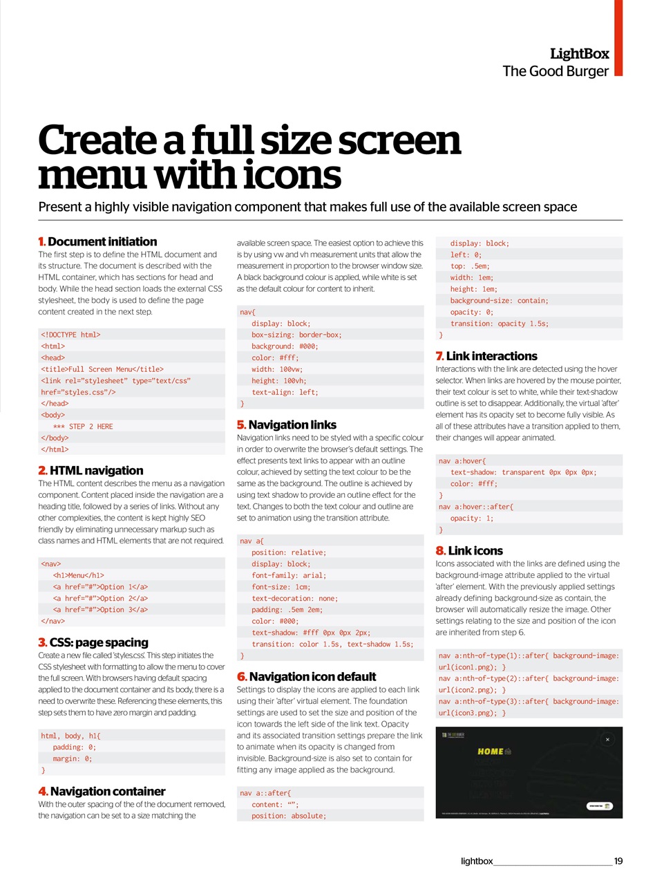 Web Designer Preview Pages
