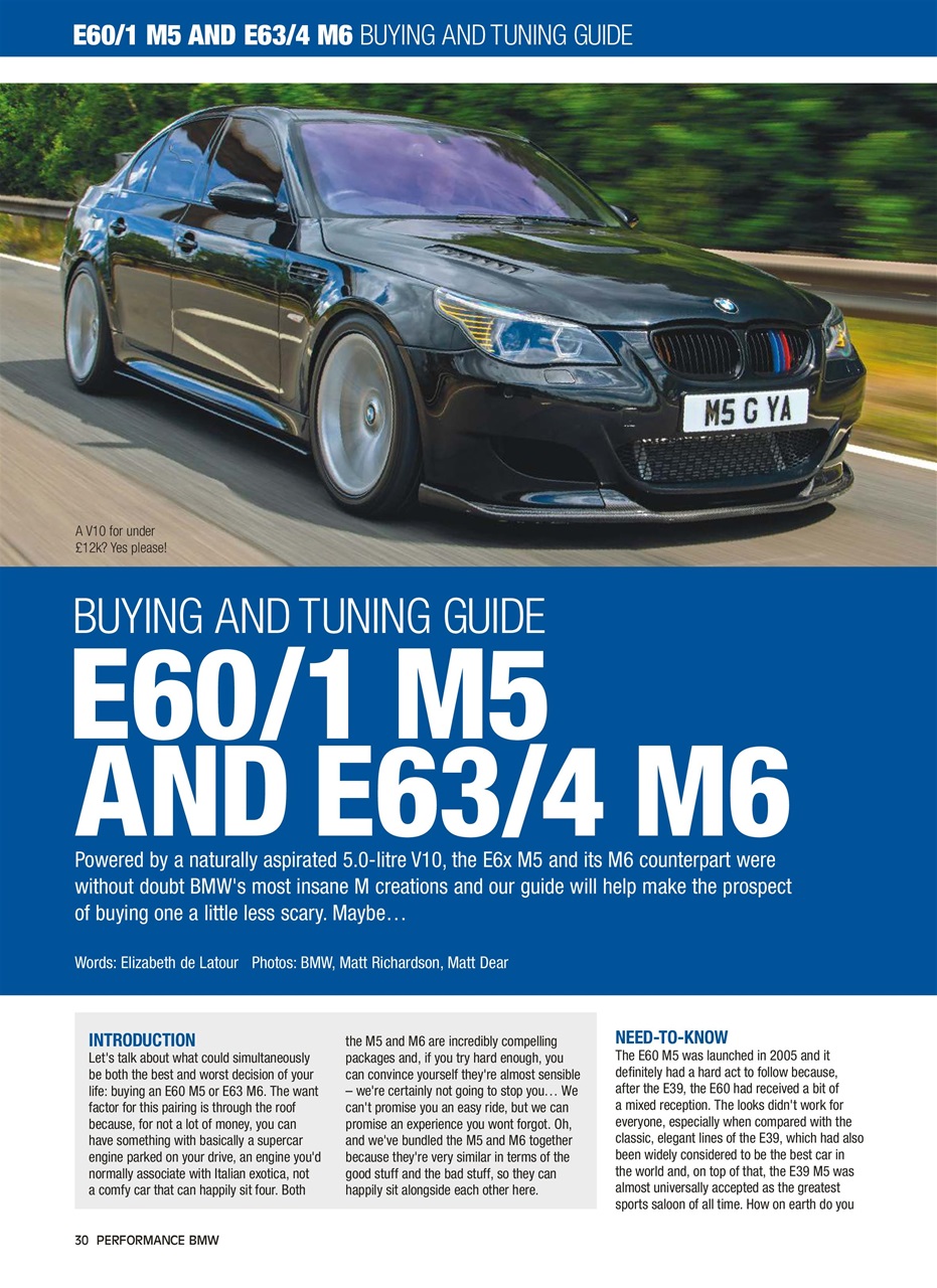 Performance BMW Preview Pages