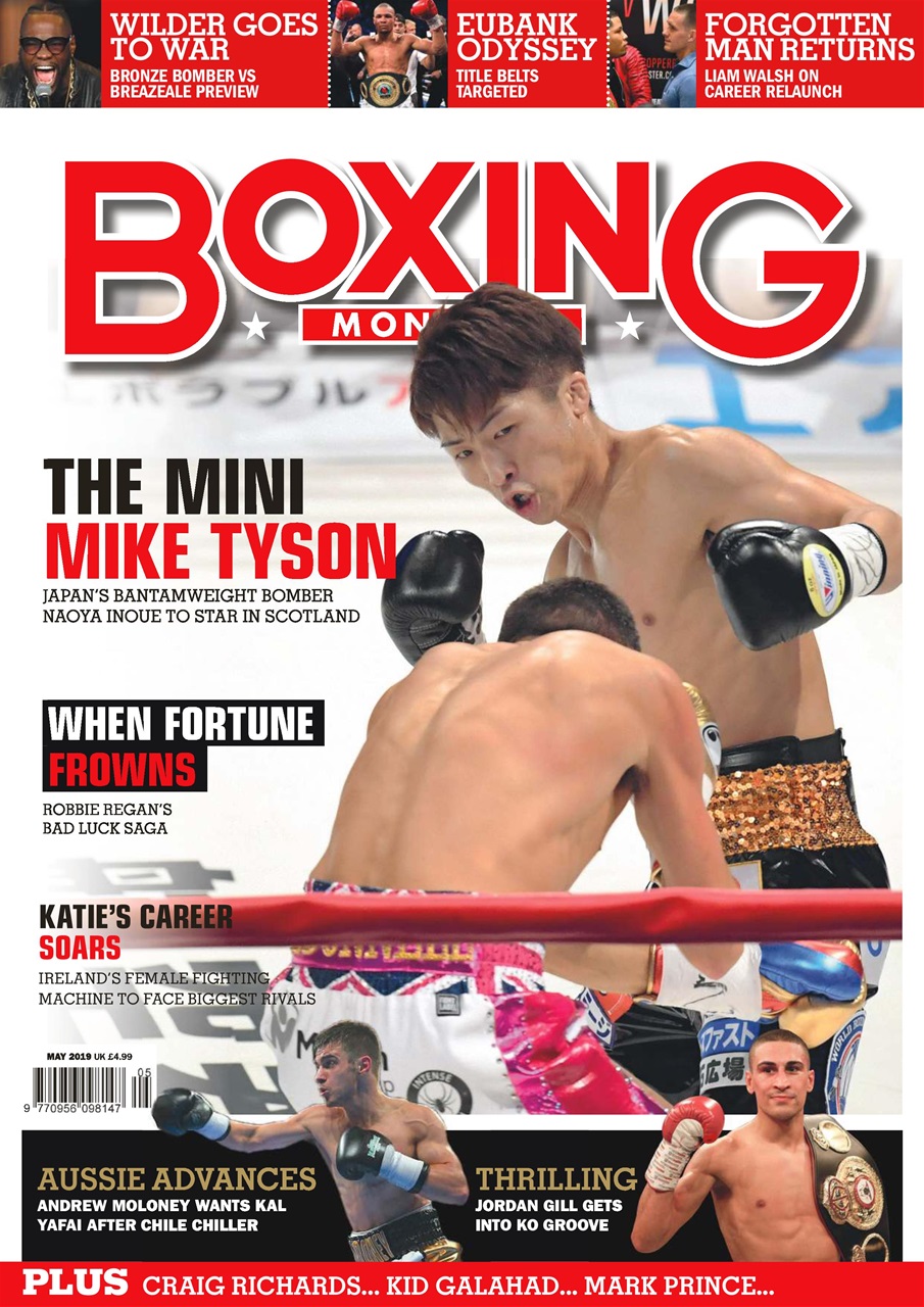Boxing Monthly Preview Pages