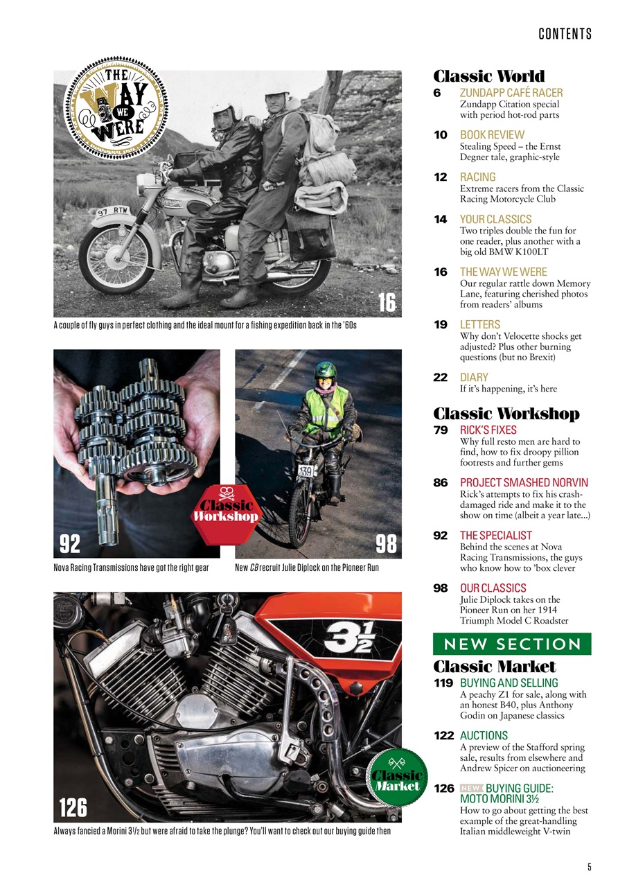 Classic Bike Preview Pages