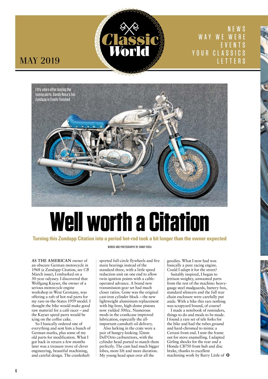 Classic Bike Preview Pages