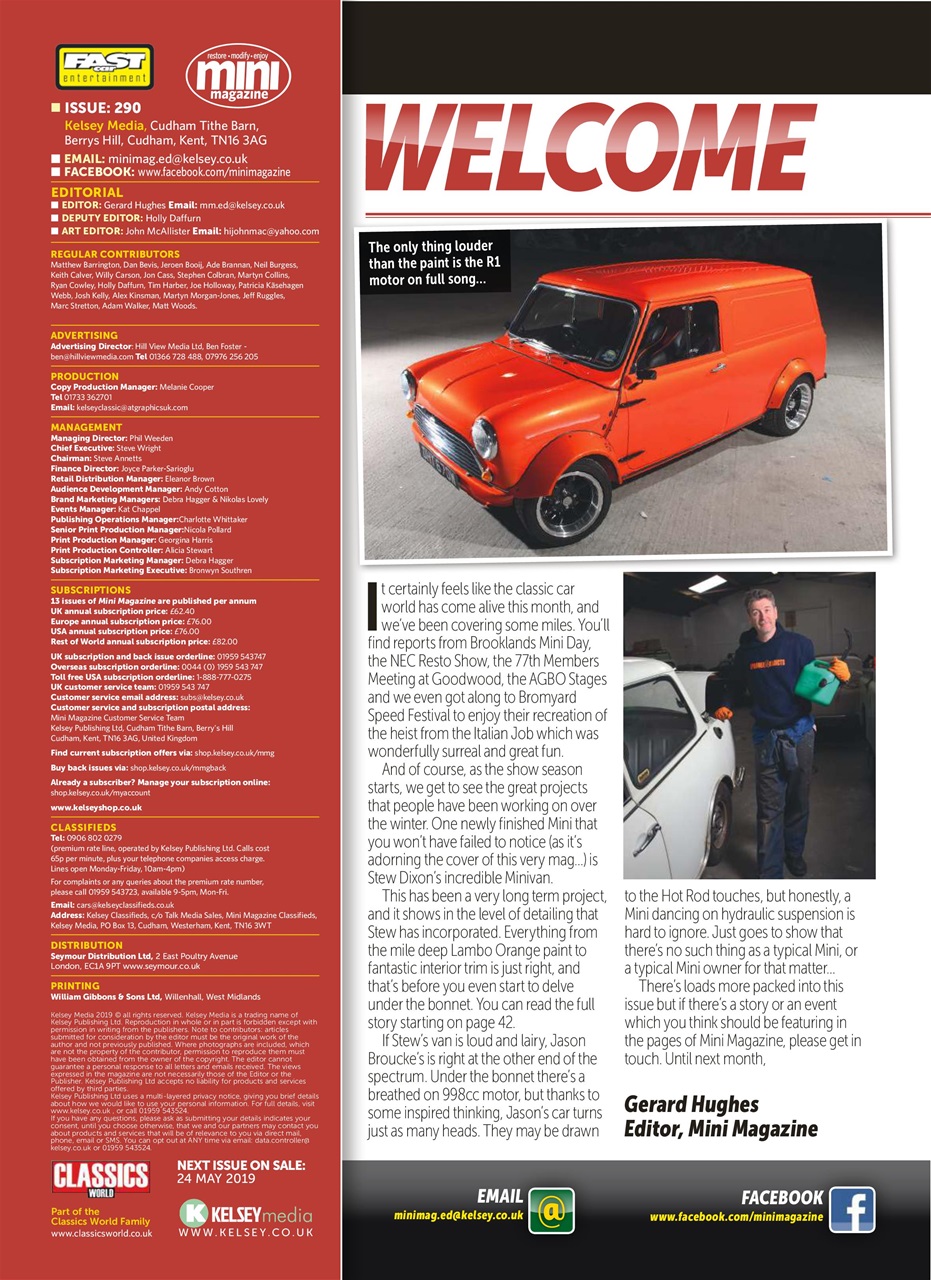 Mini Magazine Preview Pages