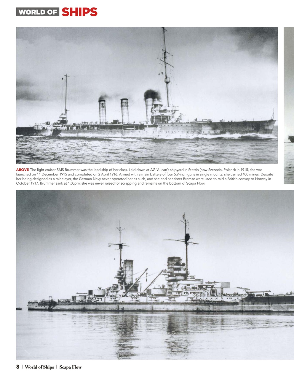 World of Ships Preview Pages