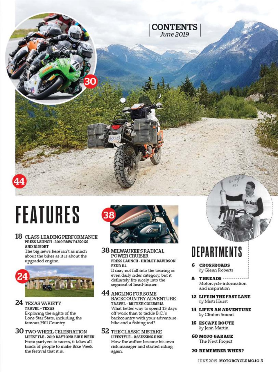 Motorcycle Mojo Preview Pages