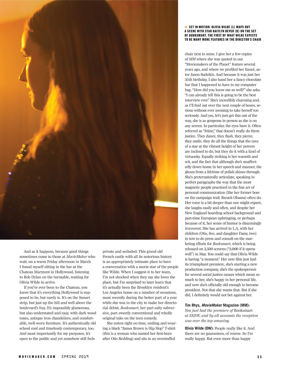 MovieMaker Magazine Preview Pages
