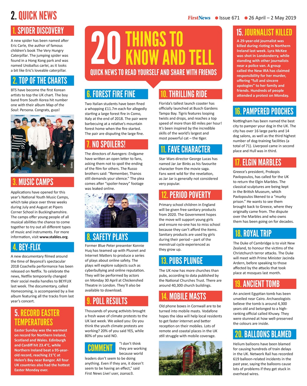 First News Preview Pages