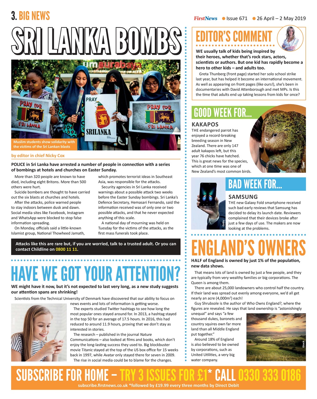 First News Preview Pages