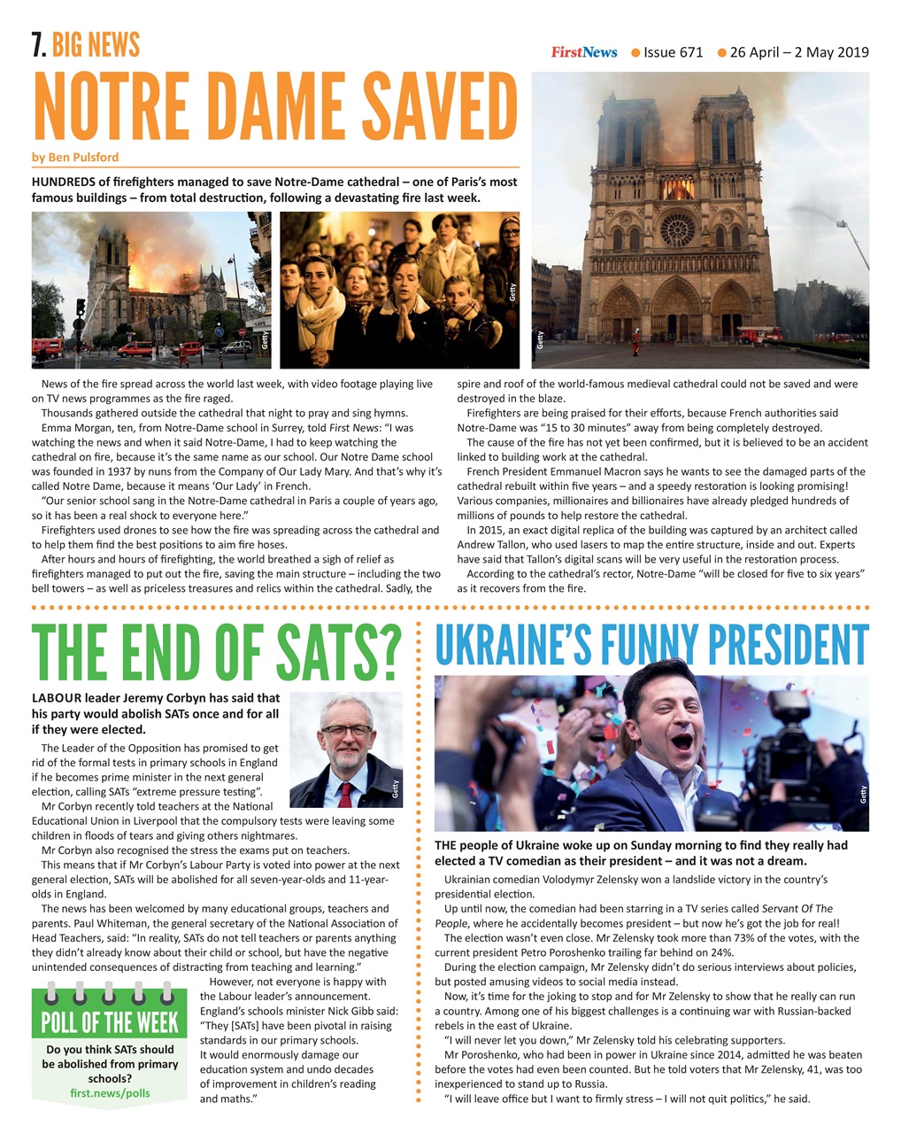 First News Preview Pages