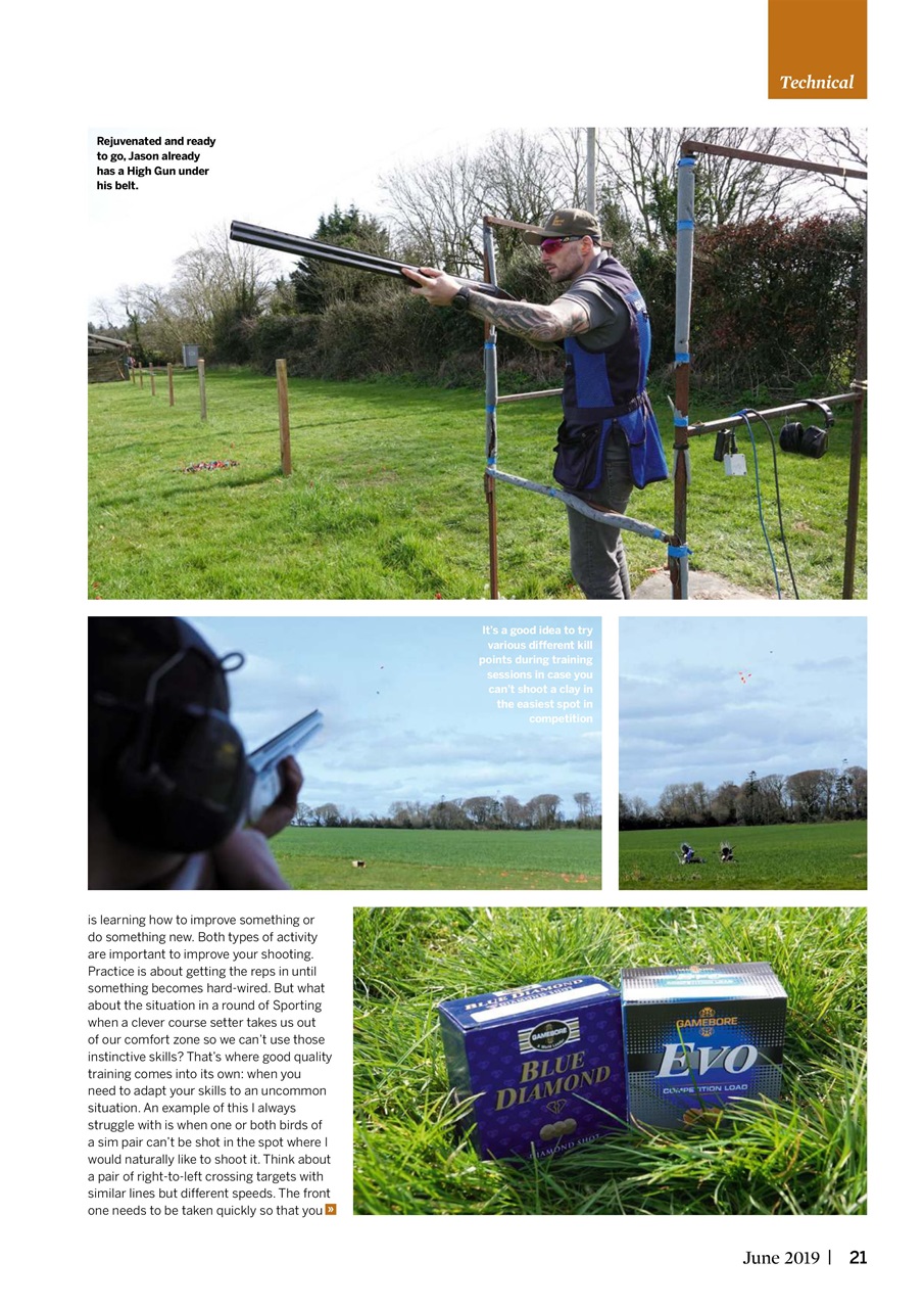 Clay Shooting Preview Pages
