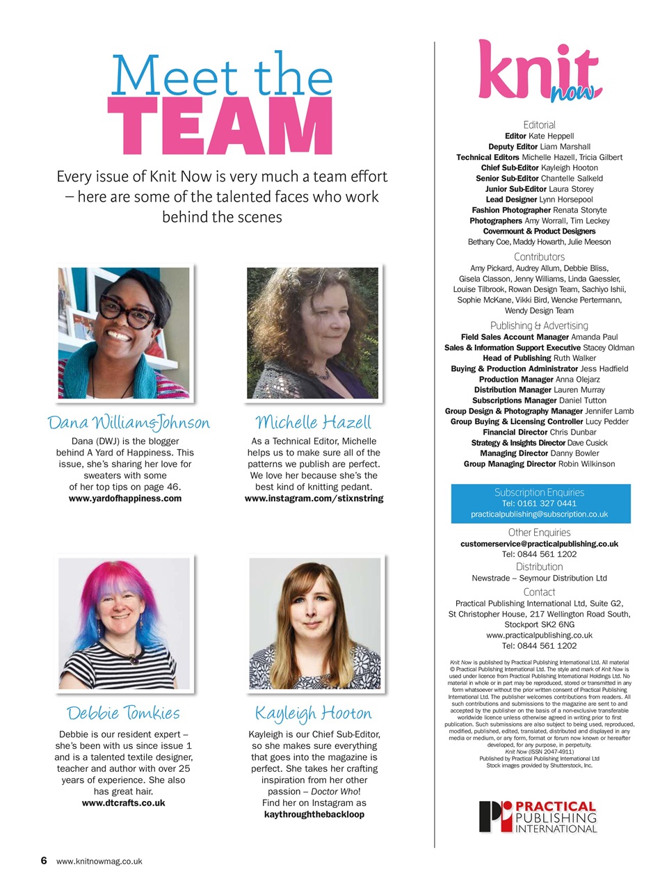 Knit Now Preview Pages