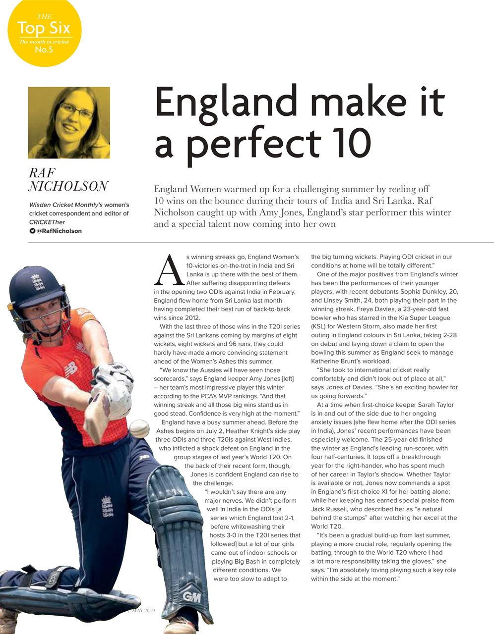 Wisden Cricket Monthly Preview Pages