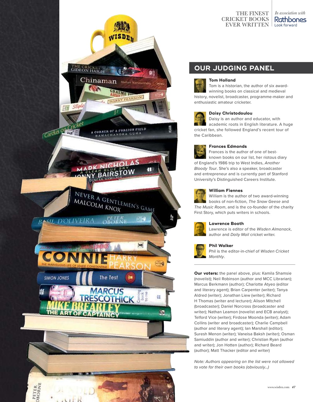 Wisden Cricket Monthly Preview Pages