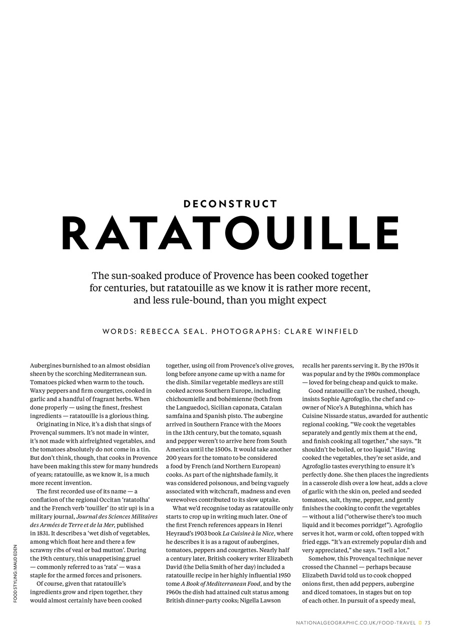 National Geographic Traveller UK Preview Pages