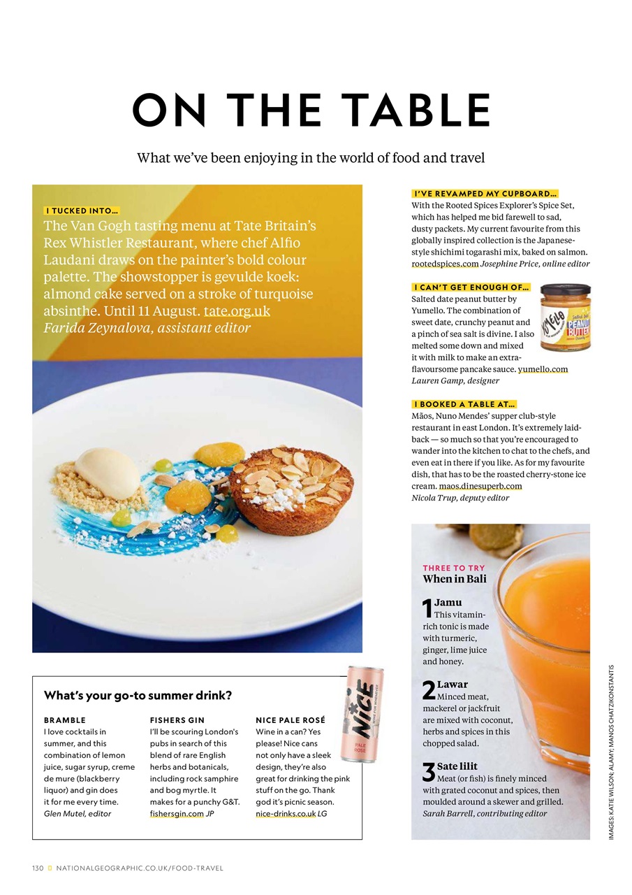 National Geographic Traveller UK Preview Pages