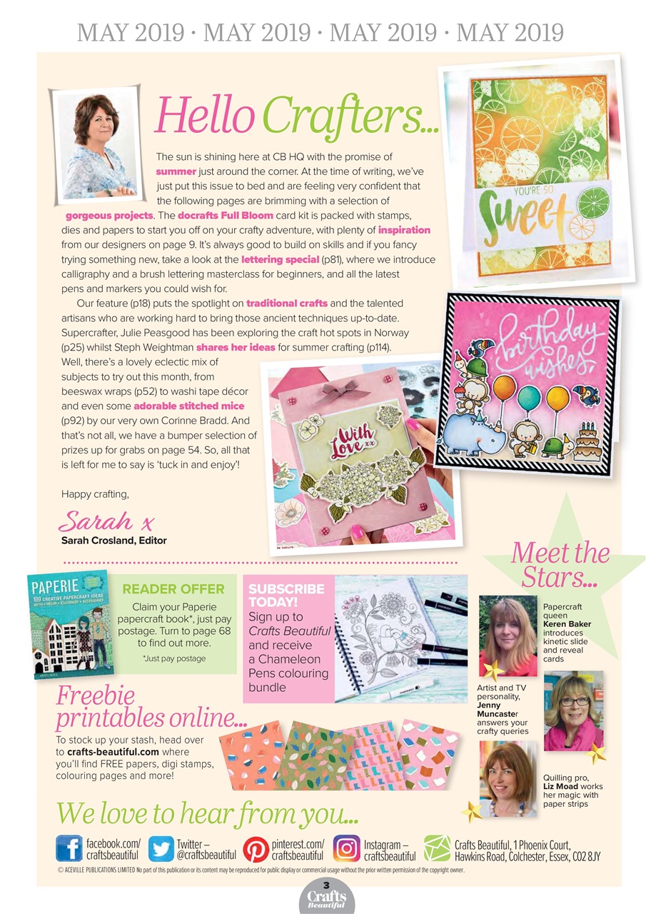 Crafts Beautiful Preview Pages