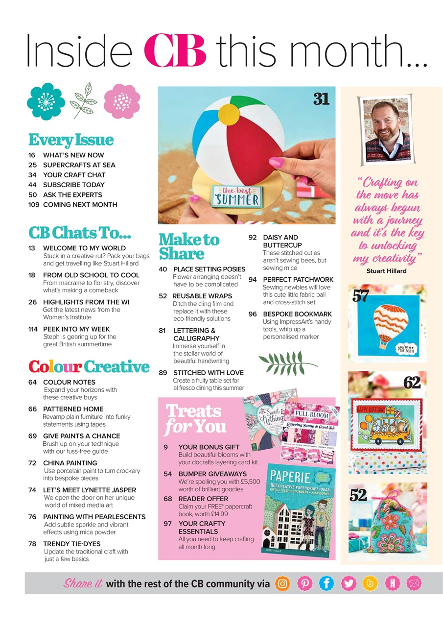Crafts Beautiful Preview Pages